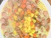 Würstchenragout - Rezept