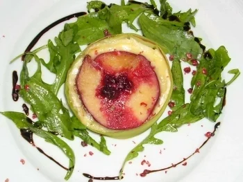 Camemberttörtchen im Lauchmantel - Rezept