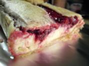 Mehlspeisen: Topfen-Himbeer Strudel - Rezept