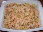 Knuspriger Nudelauflauf - Rezept