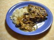 Überbackene Champinonkoteletts - Rezept