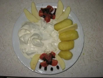 Heringsstipp mit Pellkartoffeln - Rezept