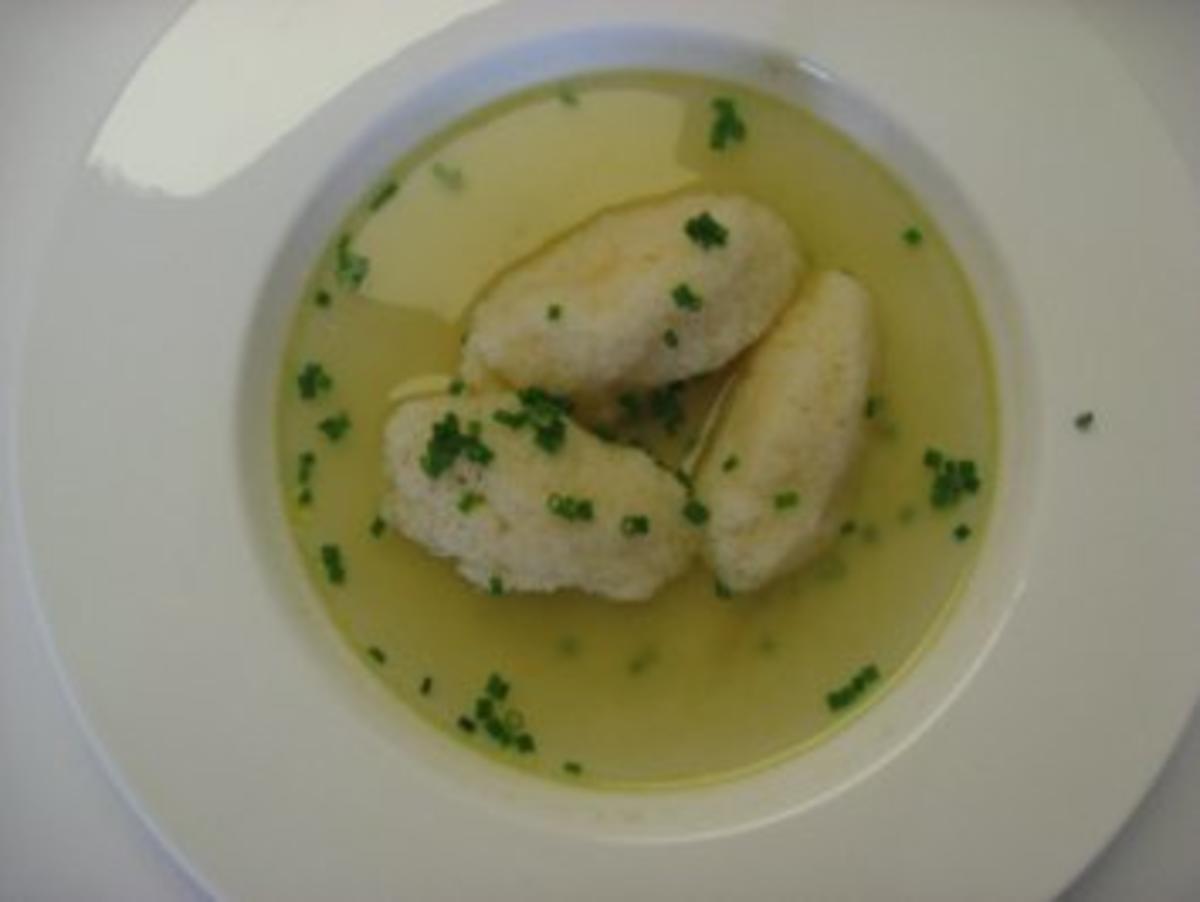 Grießnockerlsuppe