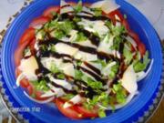 Tomate-Galbanino-Salat mit Rucola - Rezept