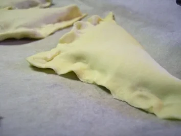 Mehlspeisen: Nuss-Schoko Tascherl - Rezept