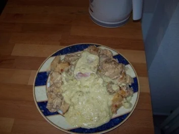 Kassler in Honig-Senf-Sahne - Rezept