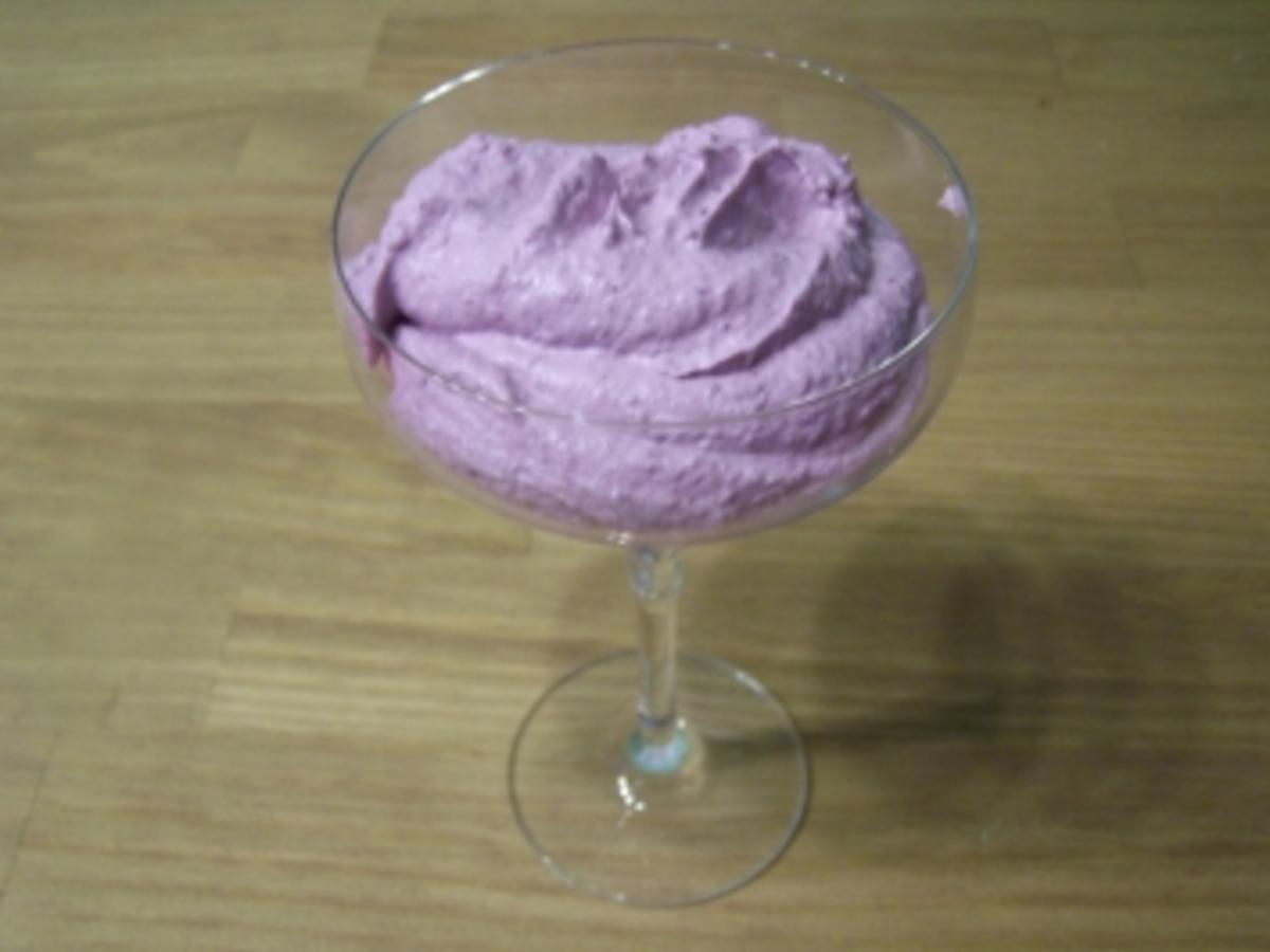Heidelbeercreme - schnell &amp; einfach - 142 kcal/100g
