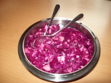 Rotkohlsalat - Rezept