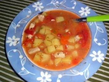 Rezept: Gemüse-Hähnchen-Topf Gemüse-Hähnchen-Topf - Rezept