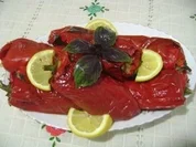 Rezept: Gefรผllte Rote Paprika Gefรผllte Rote Paprika - Rezept