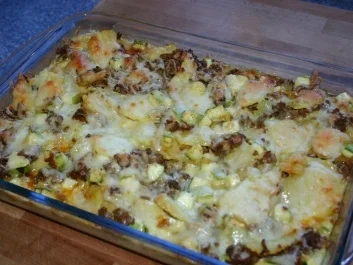 Rezept: Zucchiniauflauf Zucchiniauflauf - Rezept