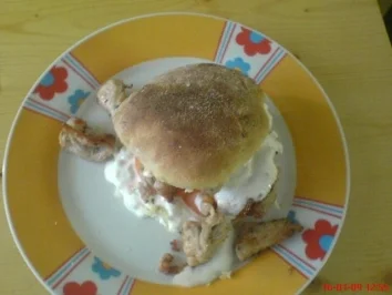 Gyros alá Brustbein - Rezept