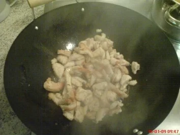 Sesampfanne aus dem Wok mit Curryreis - Rezept