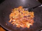 Chinesische Gemüse-Nudeln mit marinierten Putenstreifen - Rezept