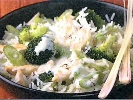 Zitroniger Hähnchenreis - Rezept