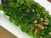 Gebräunter Spinatsalat - Rezept