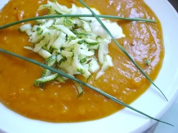 Rezept: Hokkaido-Kürbissuppe Hokkaido-Kürbissuppe - Rezept