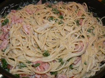 Gipfeltreffen von Lachsfilet und Garnelen - Rezept