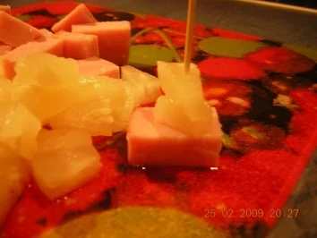 Kaßler-Anans-Käse-Spieße - Rezept