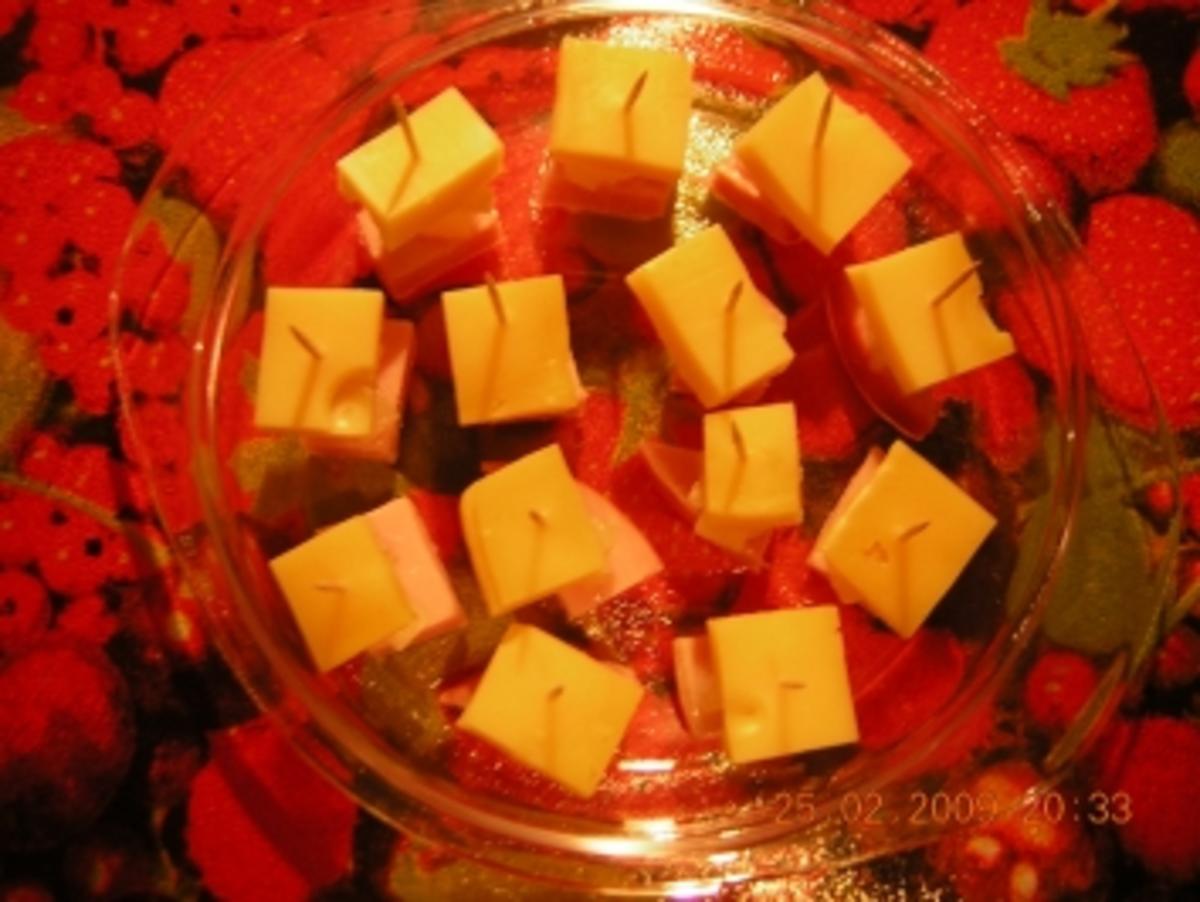 Kaßler-Anans-Käse-Spieße - Rezept