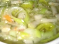 Rinderkraftbrühe mit Einlage - Rezept