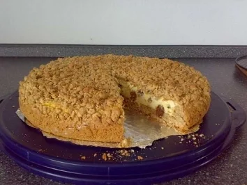 Quarkkuchen mit Steusel - Rezept