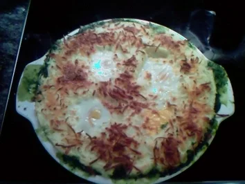 Spinat-Eier-Auflauf - Rezept