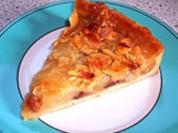 Apfelkuchen mit Bienenstichdecke - Rezept