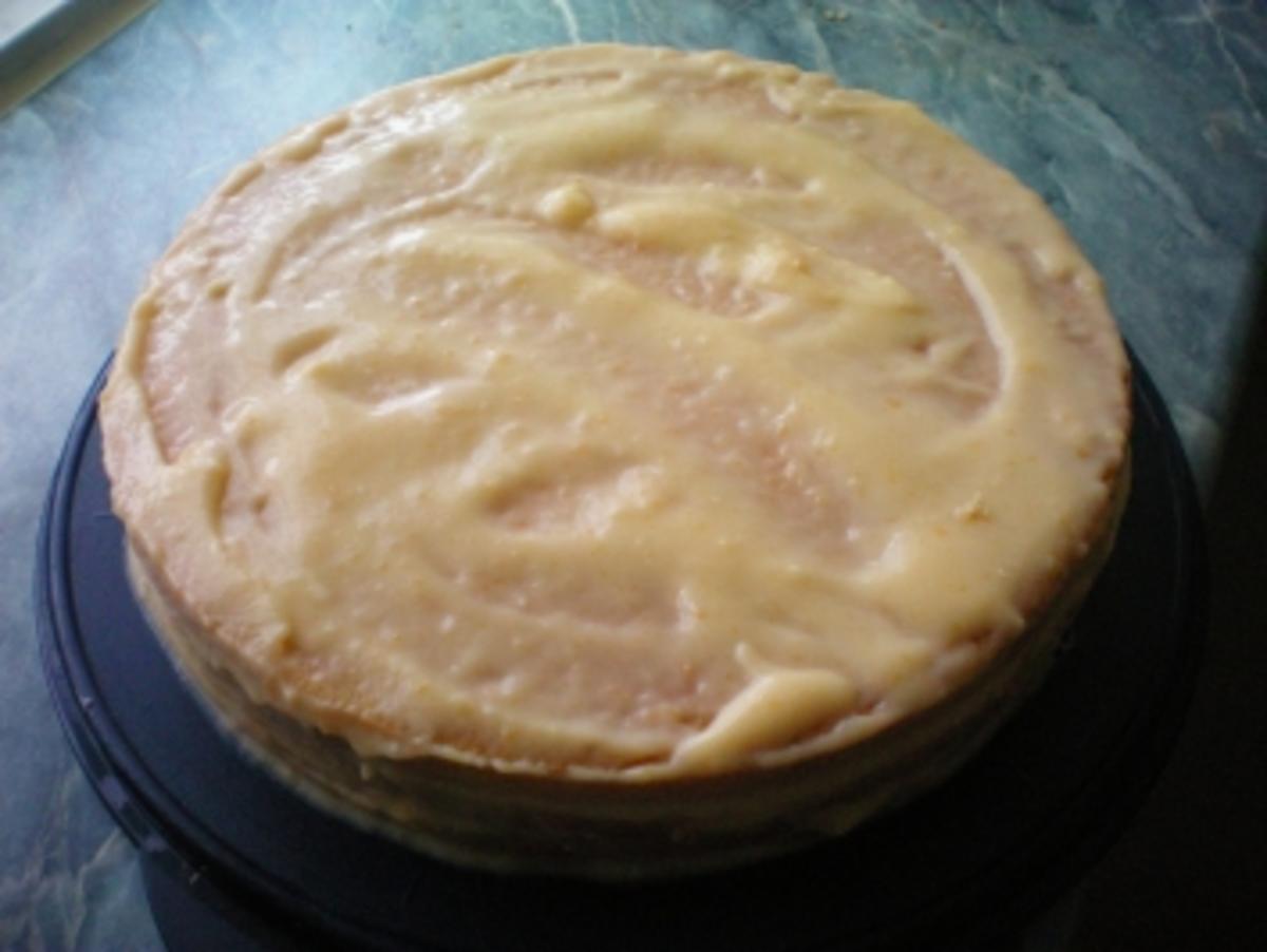 Zitronen-Marzipan-Torte - Rezept