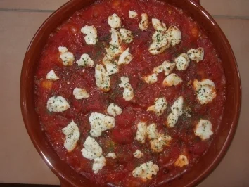 Rezept: Gnocchi mit Ziegenkäse Gnocchi mit Ziegenkäse - Rezept