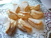 Bisquit Omelett mit Mandarinen Creme - Rezept