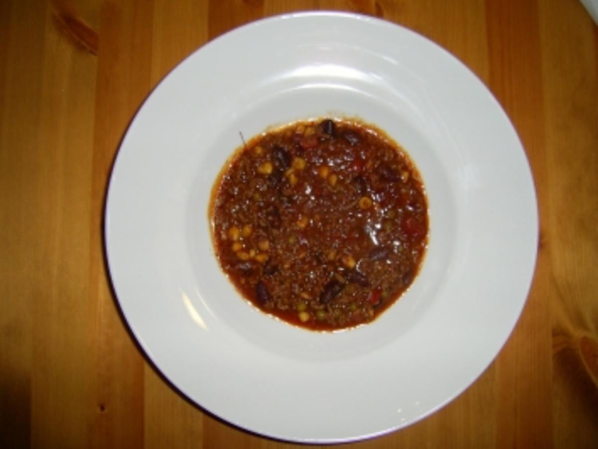 Bilder für Chilli con Carne con Schokolade - Rezept