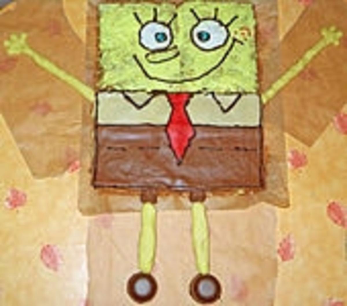 Spongebob - Torte - Rezept