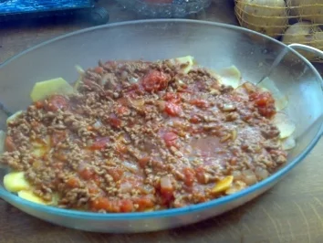 Rezept: geschichtetes Kraut geschichtetes Kraut - Rezept