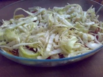 Rezept: geschichtetes Kraut geschichtetes Kraut - Rezept