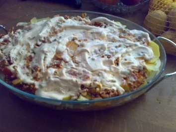 Rezept: geschichtetes Kraut geschichtetes Kraut - Rezept