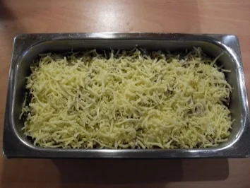 Spinatspätzle mit Käsekruste - Rezept