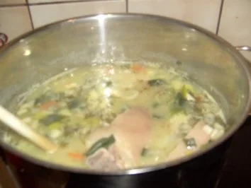 Erbsensuppe mit Eisbein und Rippchen - Rezept - Bild Nr. 2
