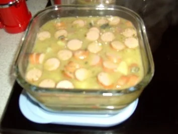 Erbsensuppe mit Eisbein und Rippchen - Rezept - Bild Nr. 5