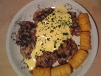 Hüftsteak vom Schwein mit gebratenen Kräuter - Champignons - Rezept - Bild Nr. 2