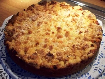 Apfelkuchen mit Streusel - Rezept
