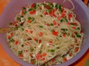Spaghetti - Salat - Rezept