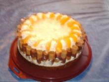 Eierlikör-Pfirsich-Torte - Rezept