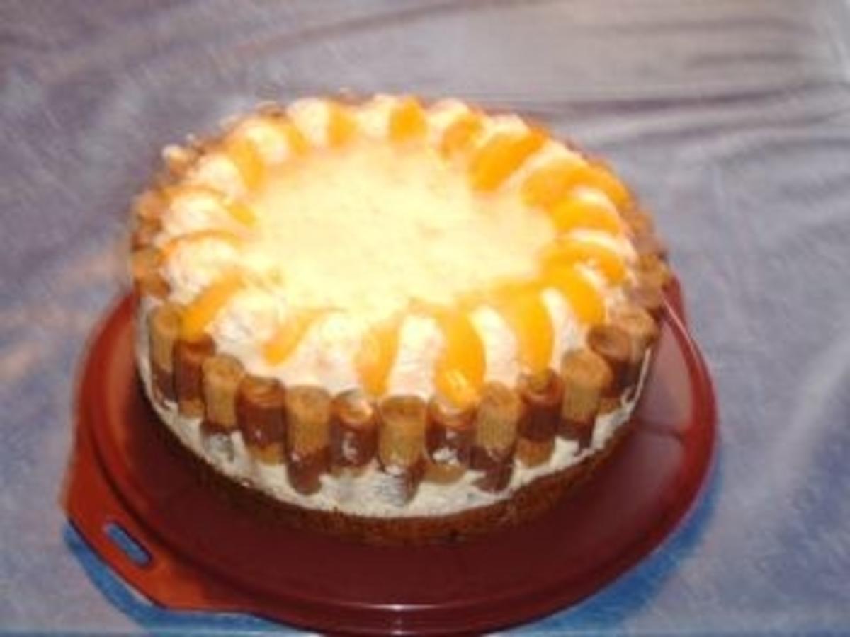 Eierlikör-Pfirsich-Torte - Rezept mit Bild - kochbar.de
