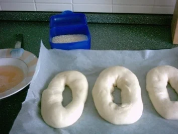 Rezept: Echte Bagels Bild Nr. 2 Echte Bagels - Rezept - Bild Nr. 2