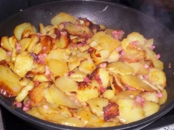 Omas Bratkartoffeln - Rezept