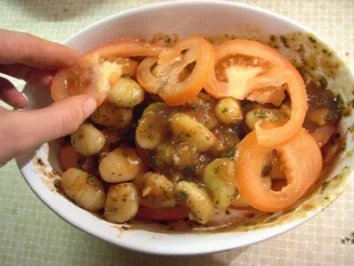 Pasta: Gnocchi-Tomaten "Lasagne" - Rezept