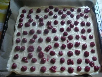 KUCHEN: KOKOSKUCHEN MIT KIRSCHEN - Rezept - Bild Nr. 5