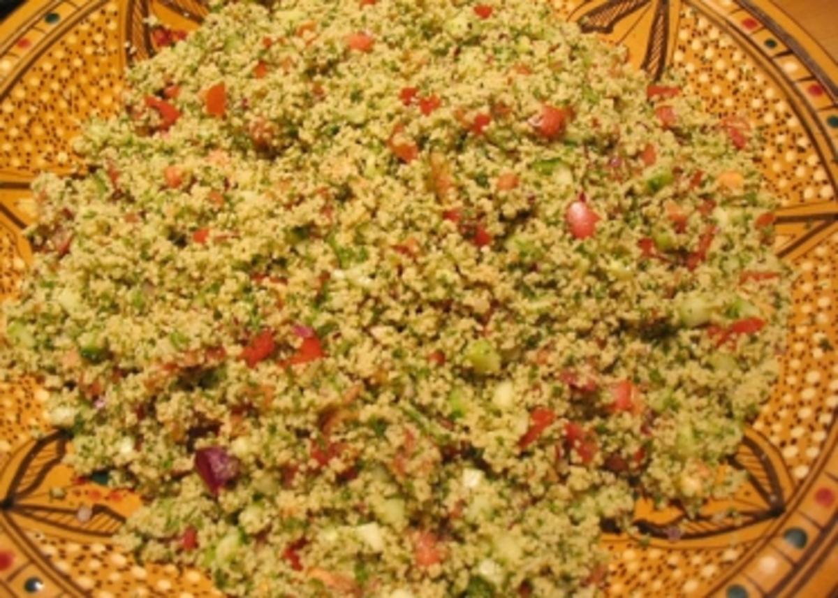 Bilder für Tabboulleh Orientalischer Couscous-Salat - Rezept