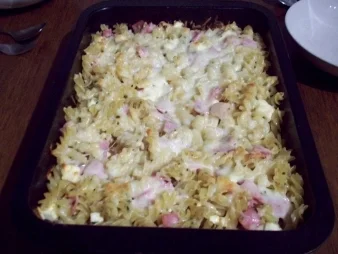 Rezept: Sahne-Nudelauflauf Sahne-Nudelauflauf - Rezept